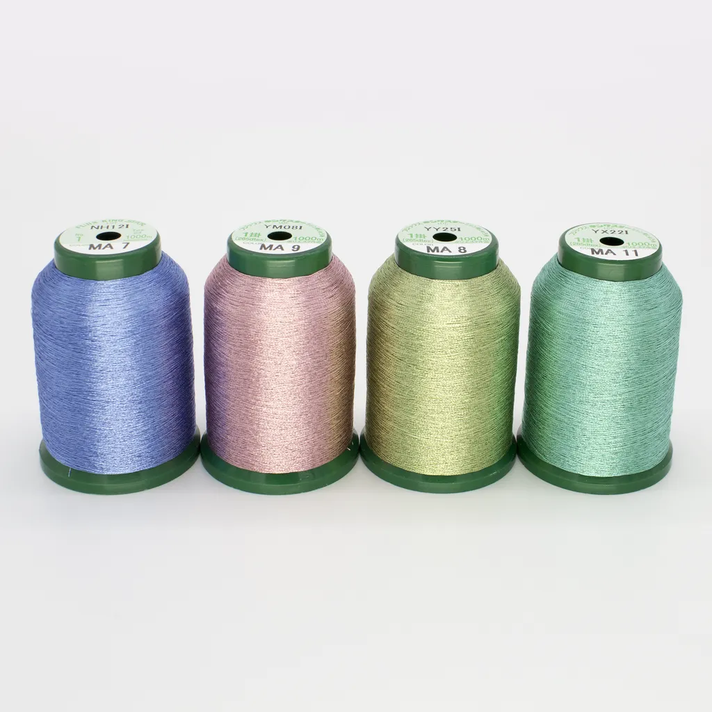 KingStar Spring Metallic Thread Variety 4-Pack