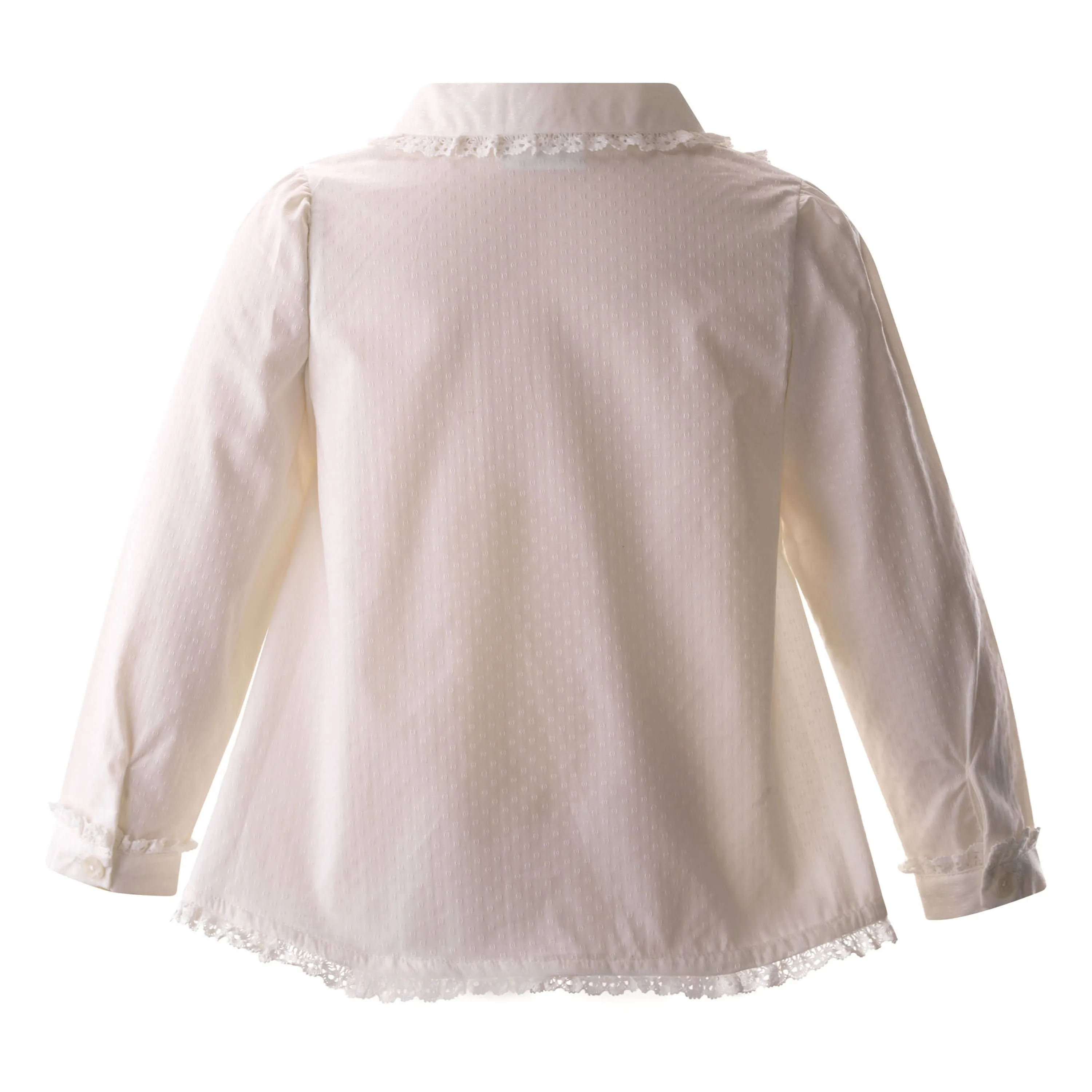Lace Trim Blouse