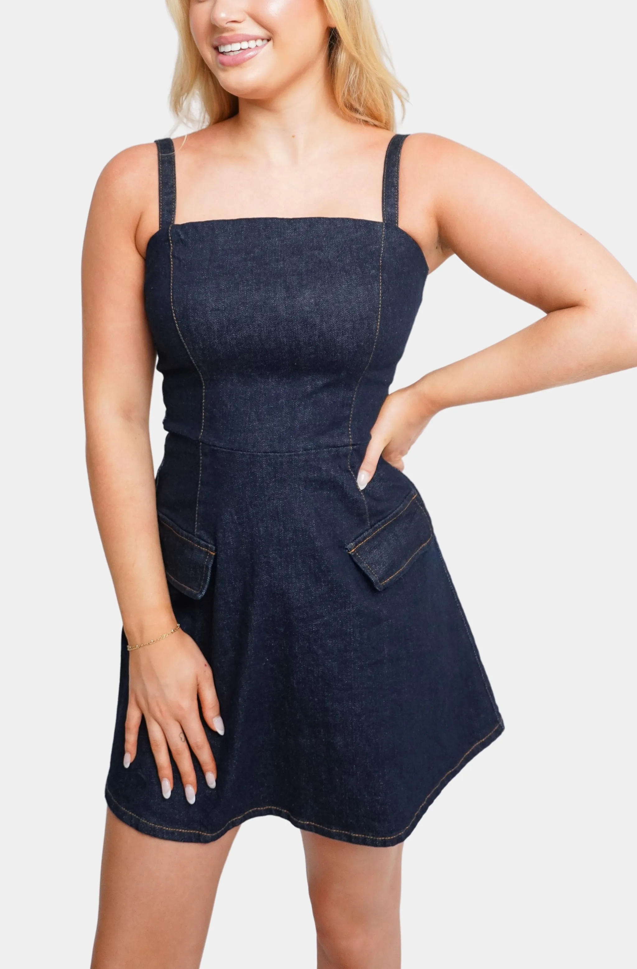 Lee Ann Denim Dress