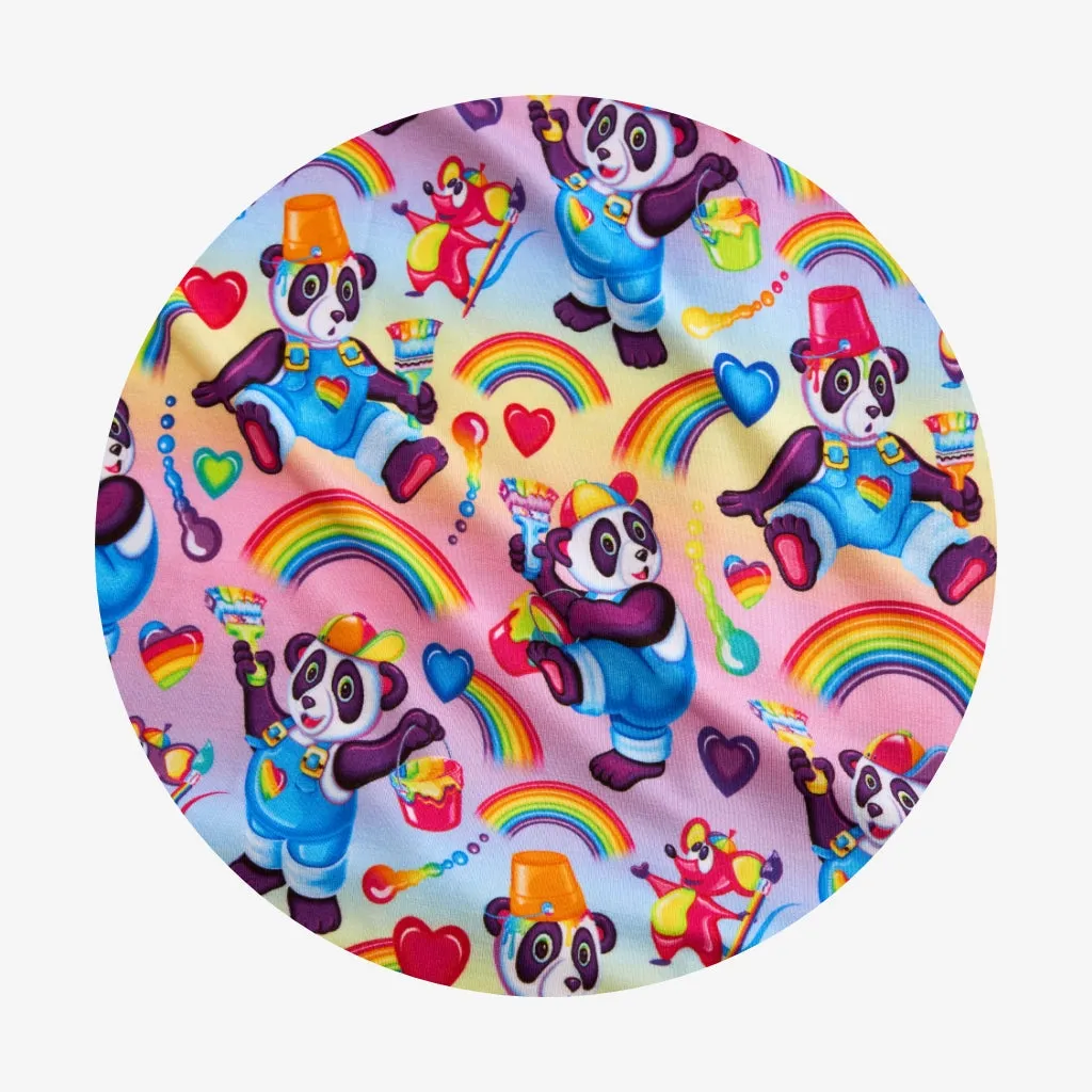 Lisa Frank® Panda Painter Tulle Smocked Dress