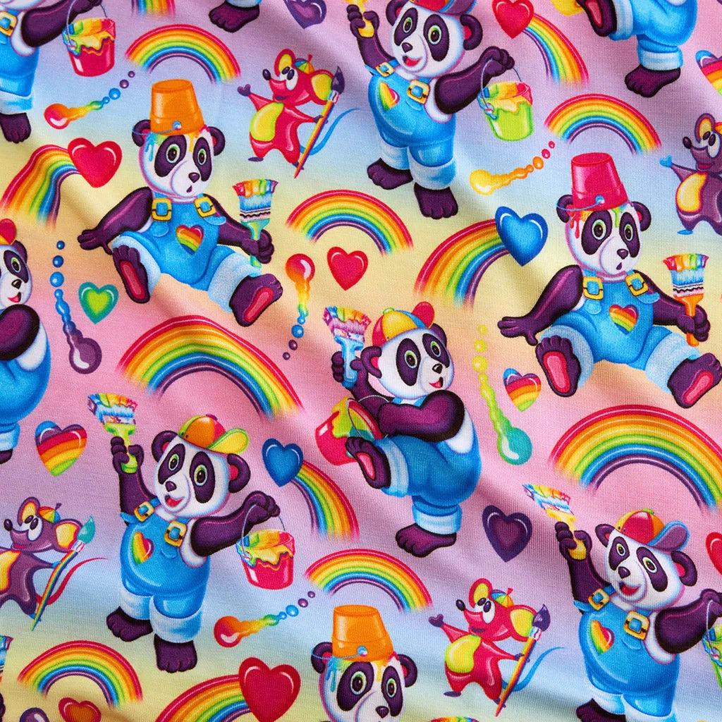 Lisa Frank® Panda Painter Tulle Smocked Dress