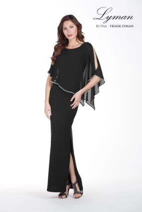 Lyman Dress Style 179257-BLKS Black/Silver