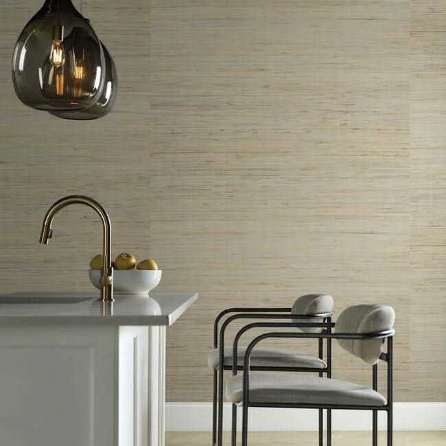 Metallic Jute Wallpaper