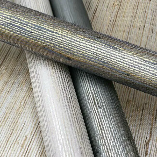 Metallic Jute Wallpaper