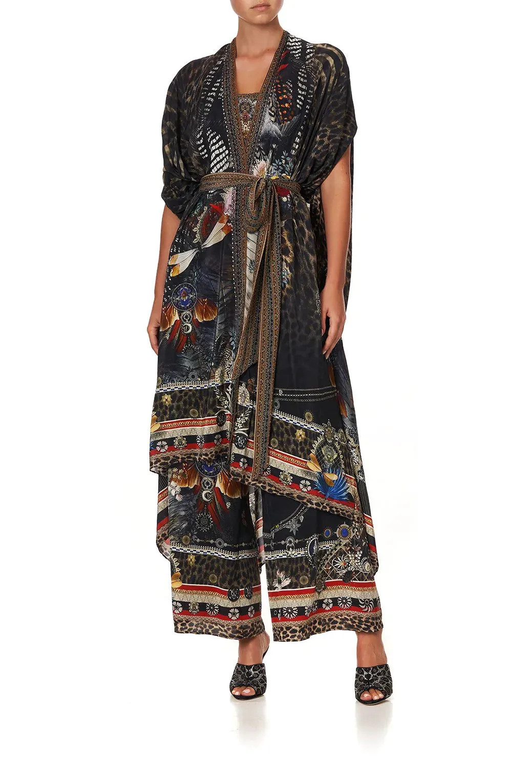 Multiwear Draped Kimono - Treasue Chaser