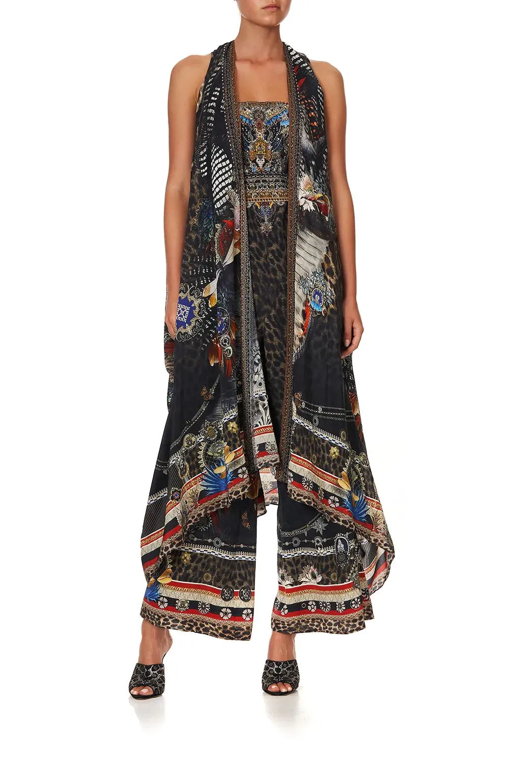 Multiwear Draped Kimono - Treasue Chaser
