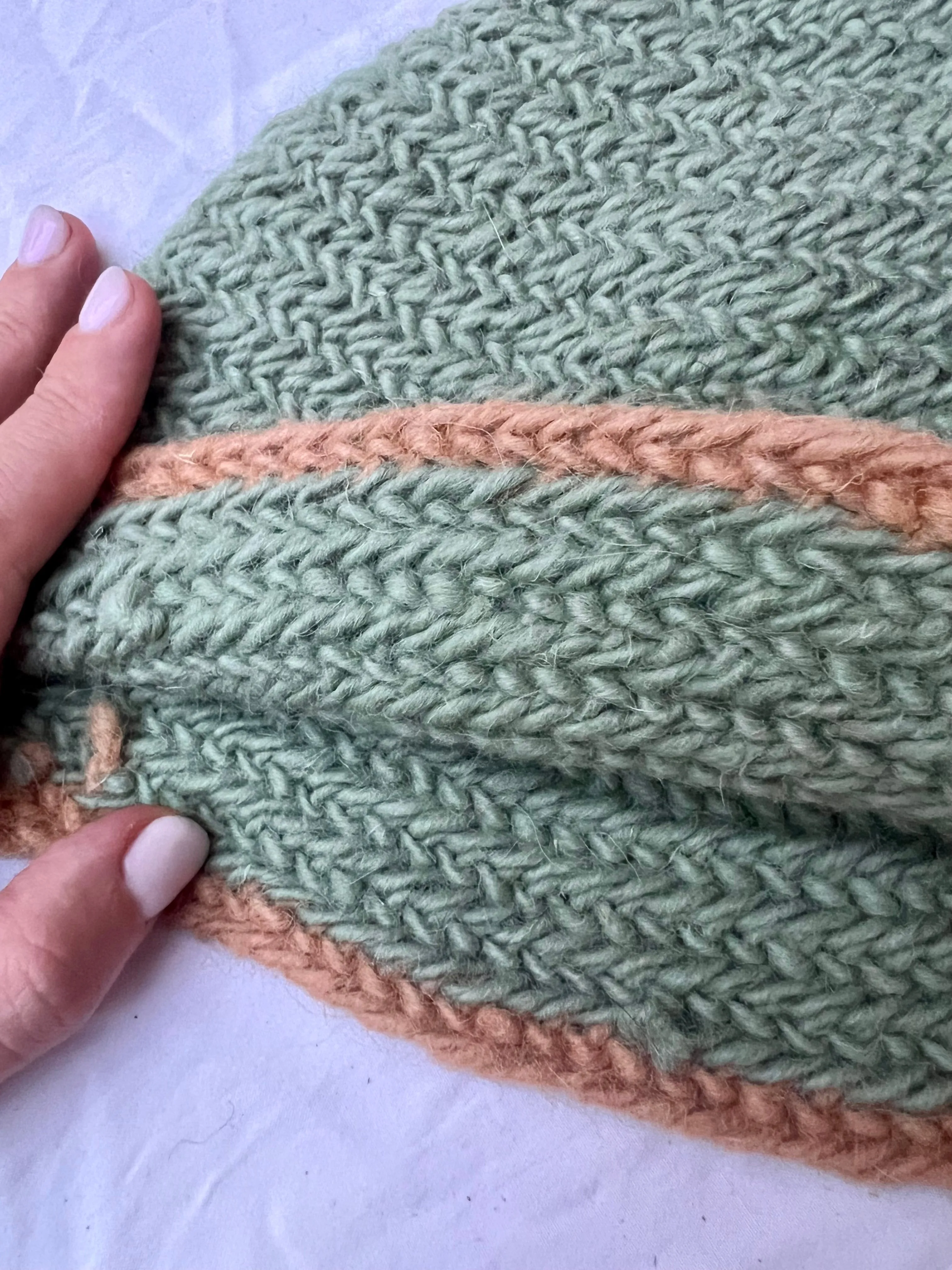 Nalbinding Hat & Gloves / Needle binding