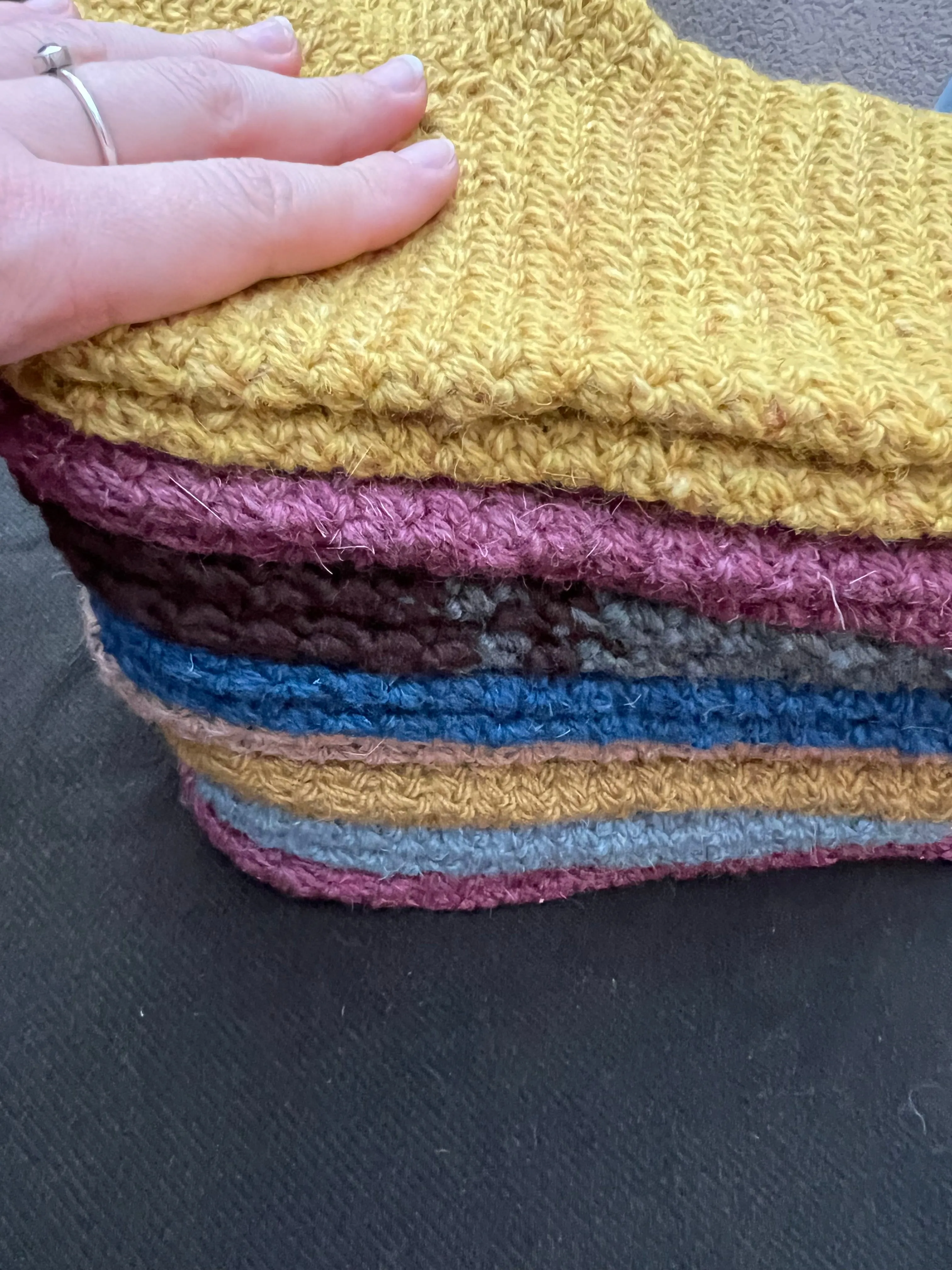 Nalbinding socks / Needle binding socks