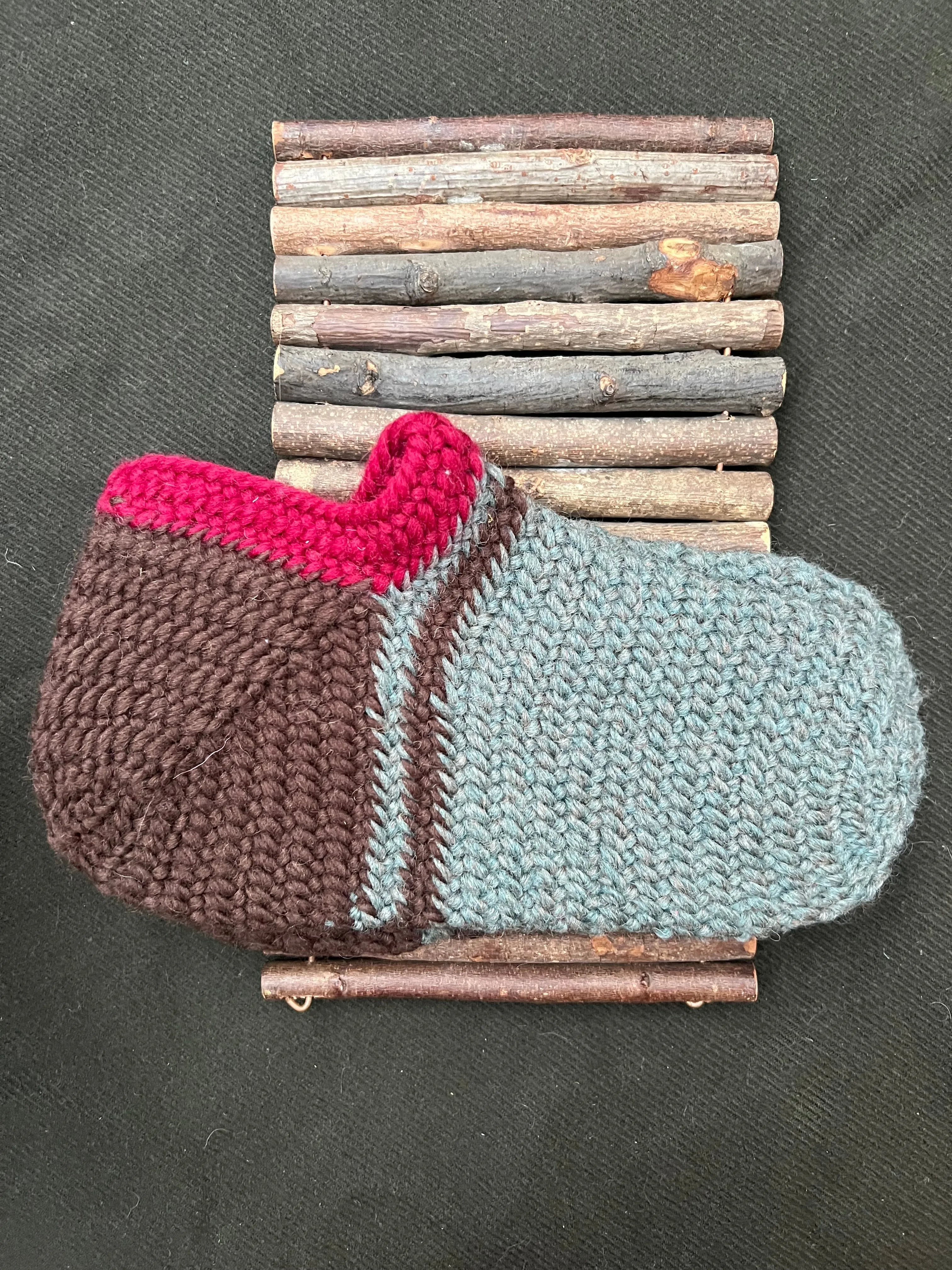 Nalbinding socks / Needle binding socks
