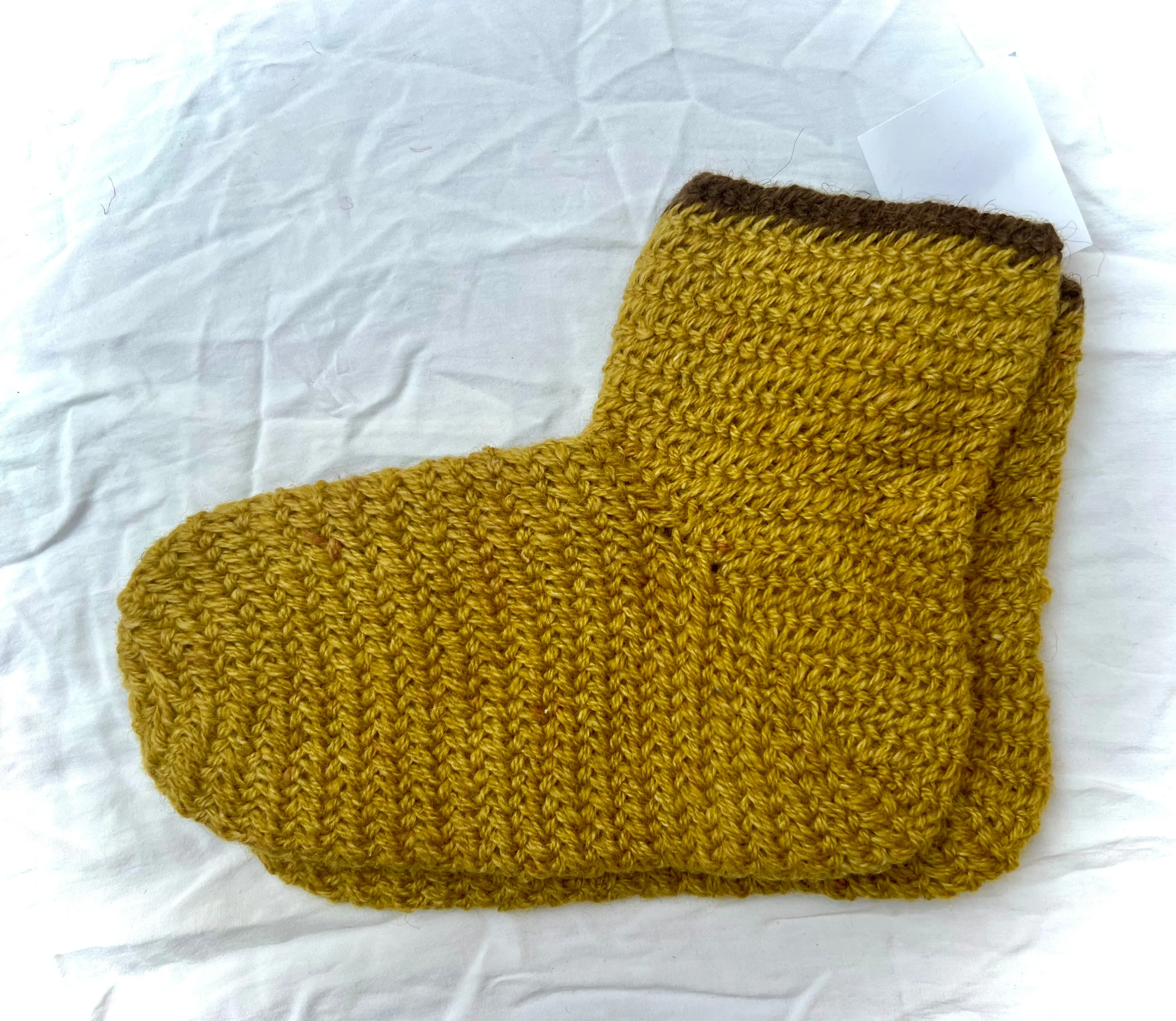 Nalbinding socks / Needle binding socks