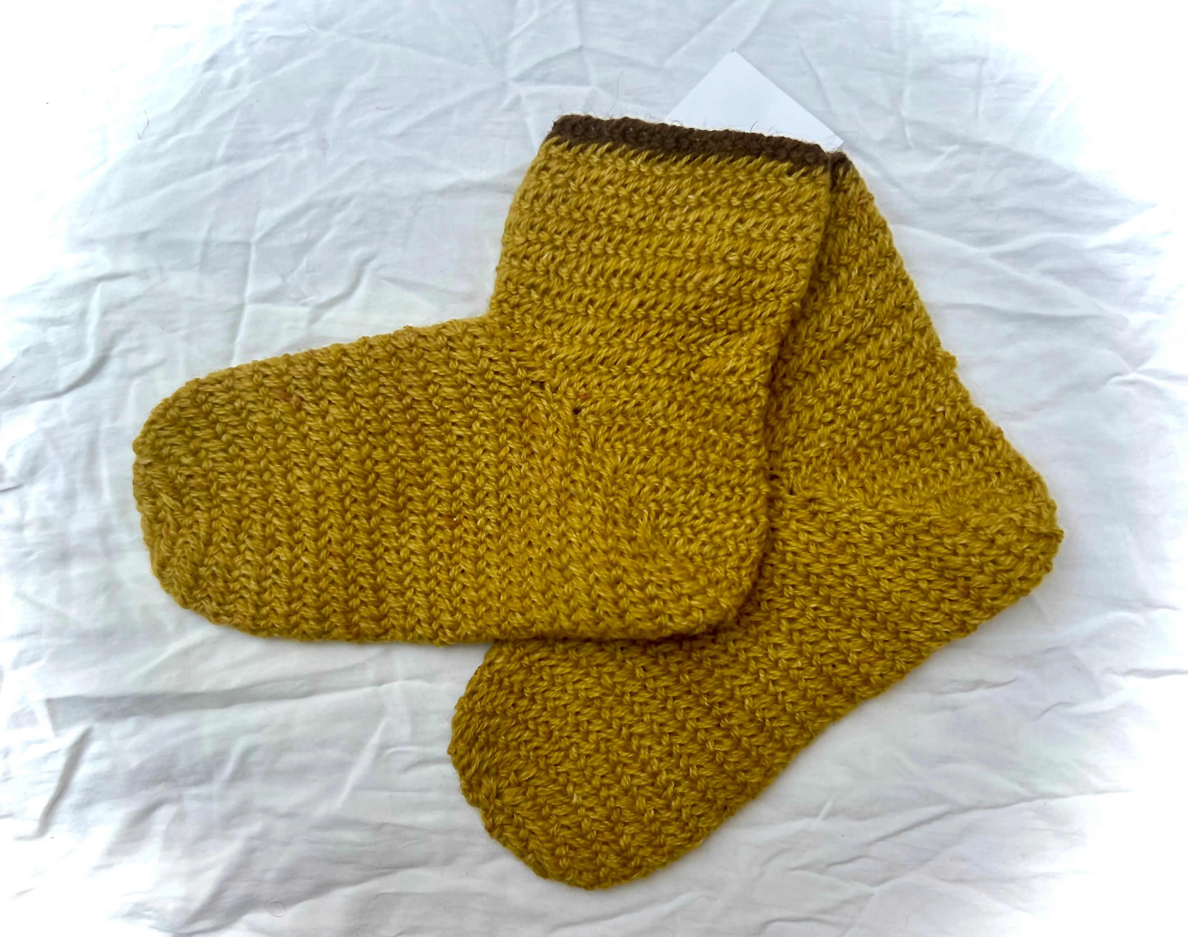 Nalbinding socks / Needle binding socks