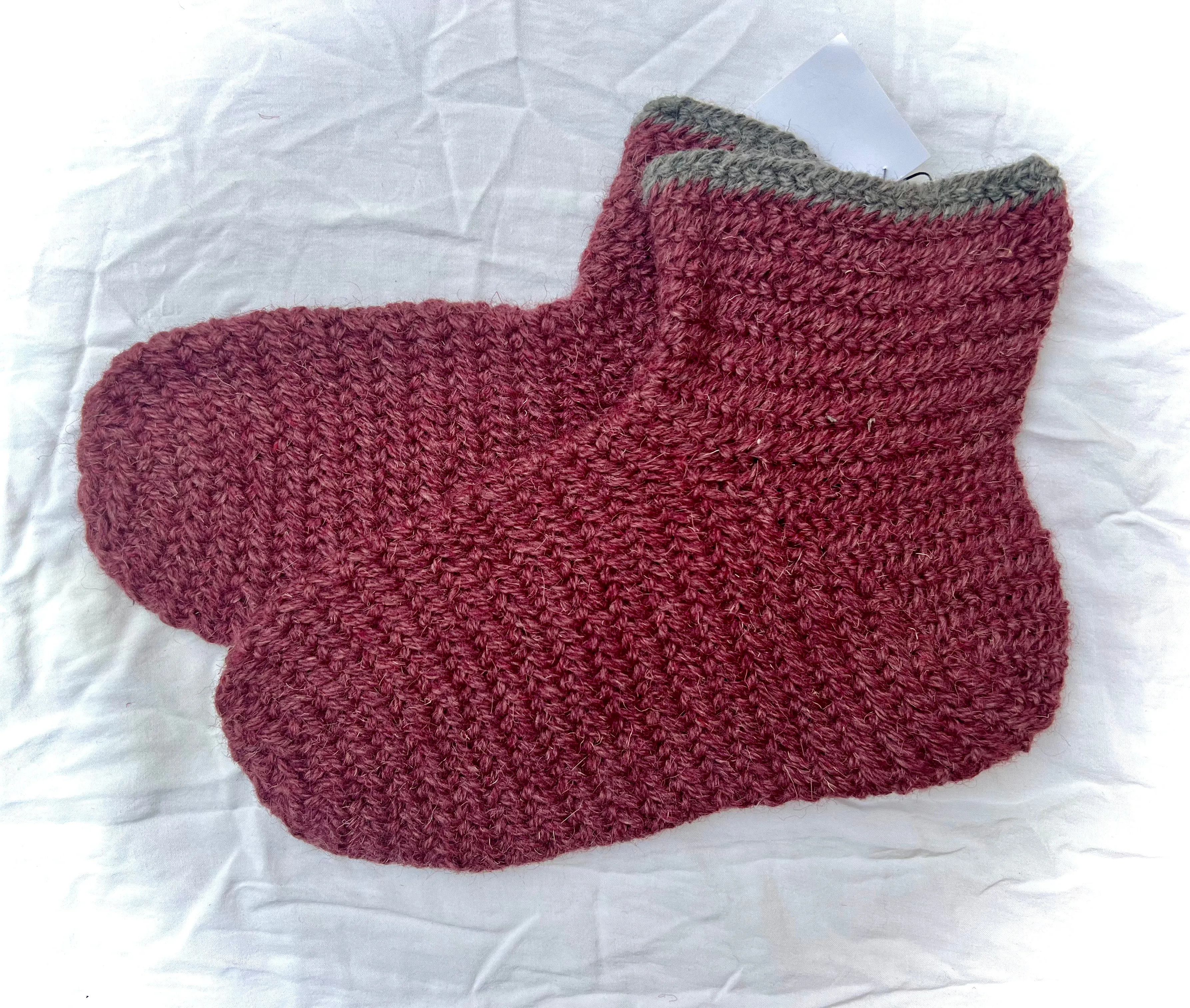 Nalbinding socks / Needle binding socks