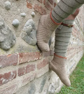 Nalbinding socks / Needle binding socks