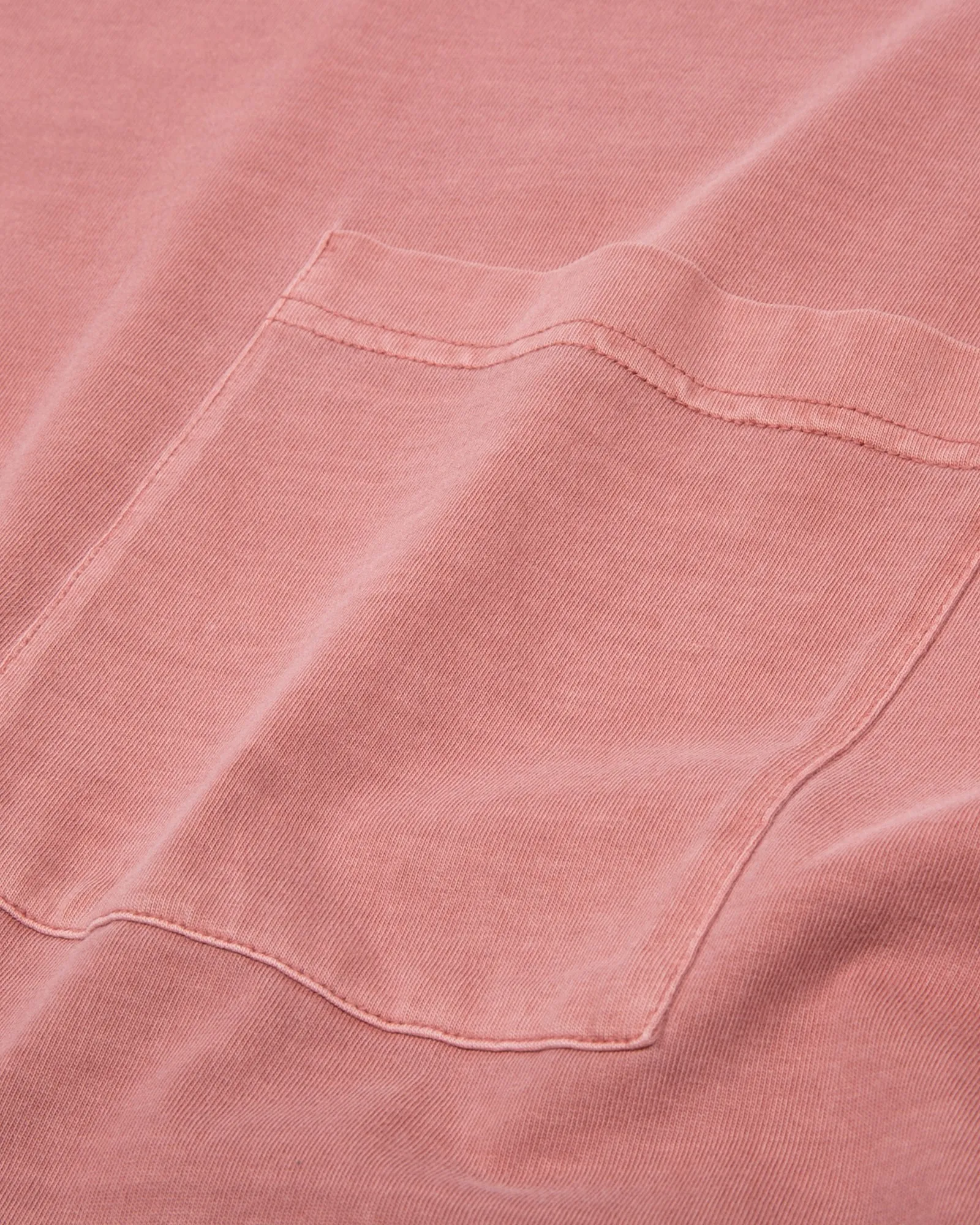 Natural Dyed Block LS Jersey - Brick