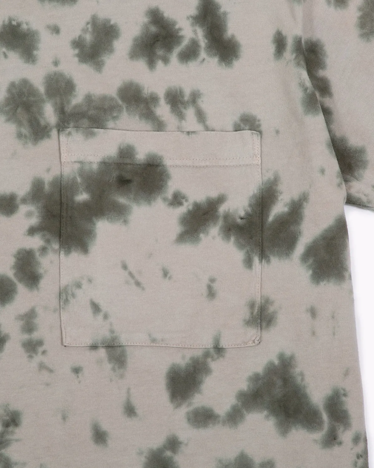Natural Dyed Block SS Jersey - Smoke Mist