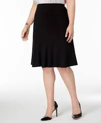 Nine West Flare-Hem Pencil Skirt