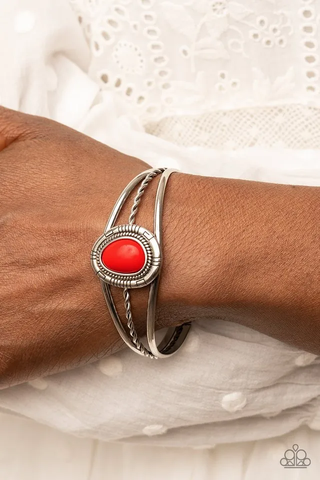 Paparazzi Bracelet ~ Ethereal Enthusiast - Red