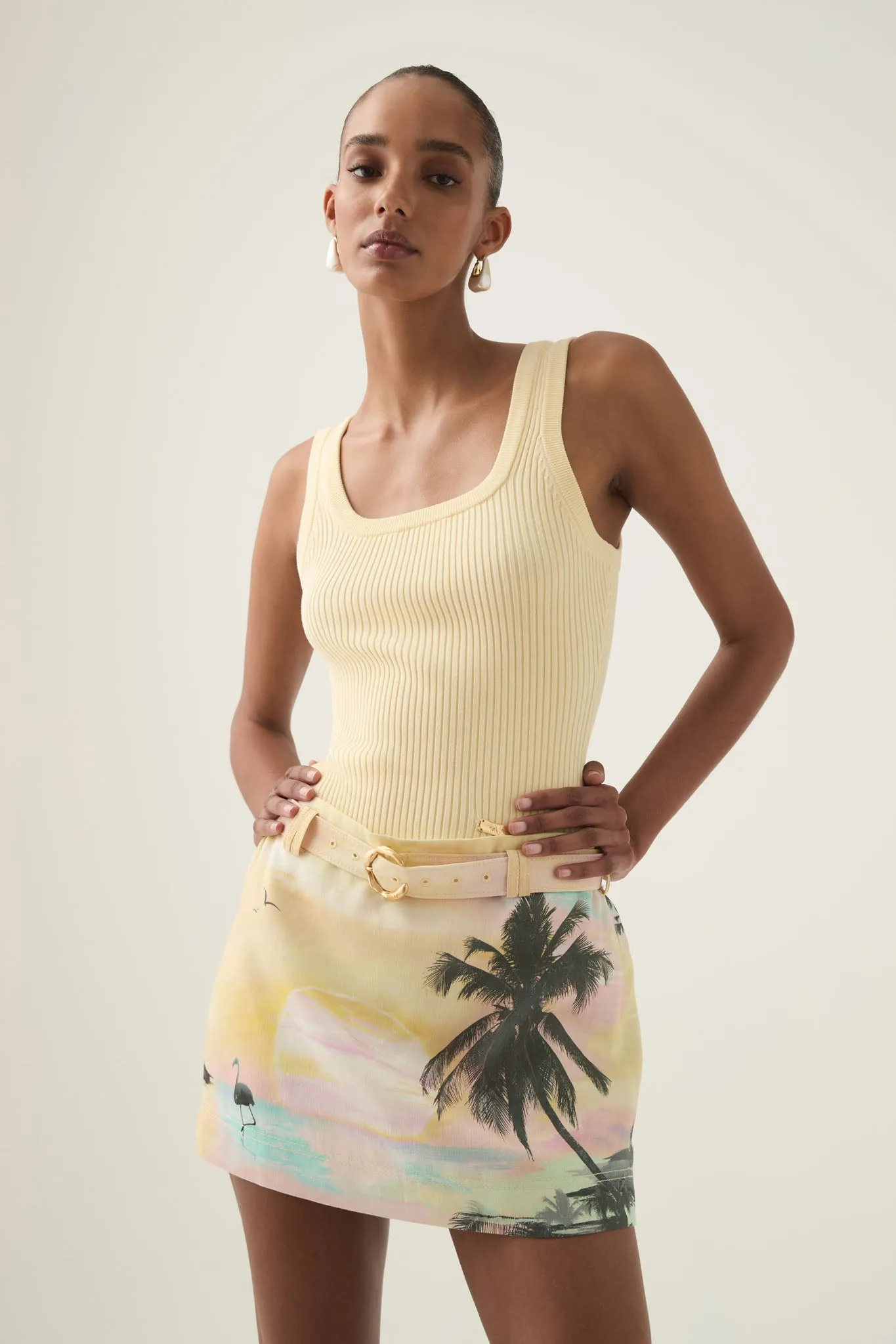 Paradise Micro Mini Skirt