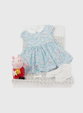 Peppa Meadow Dress - 1st Birthday Gift Set