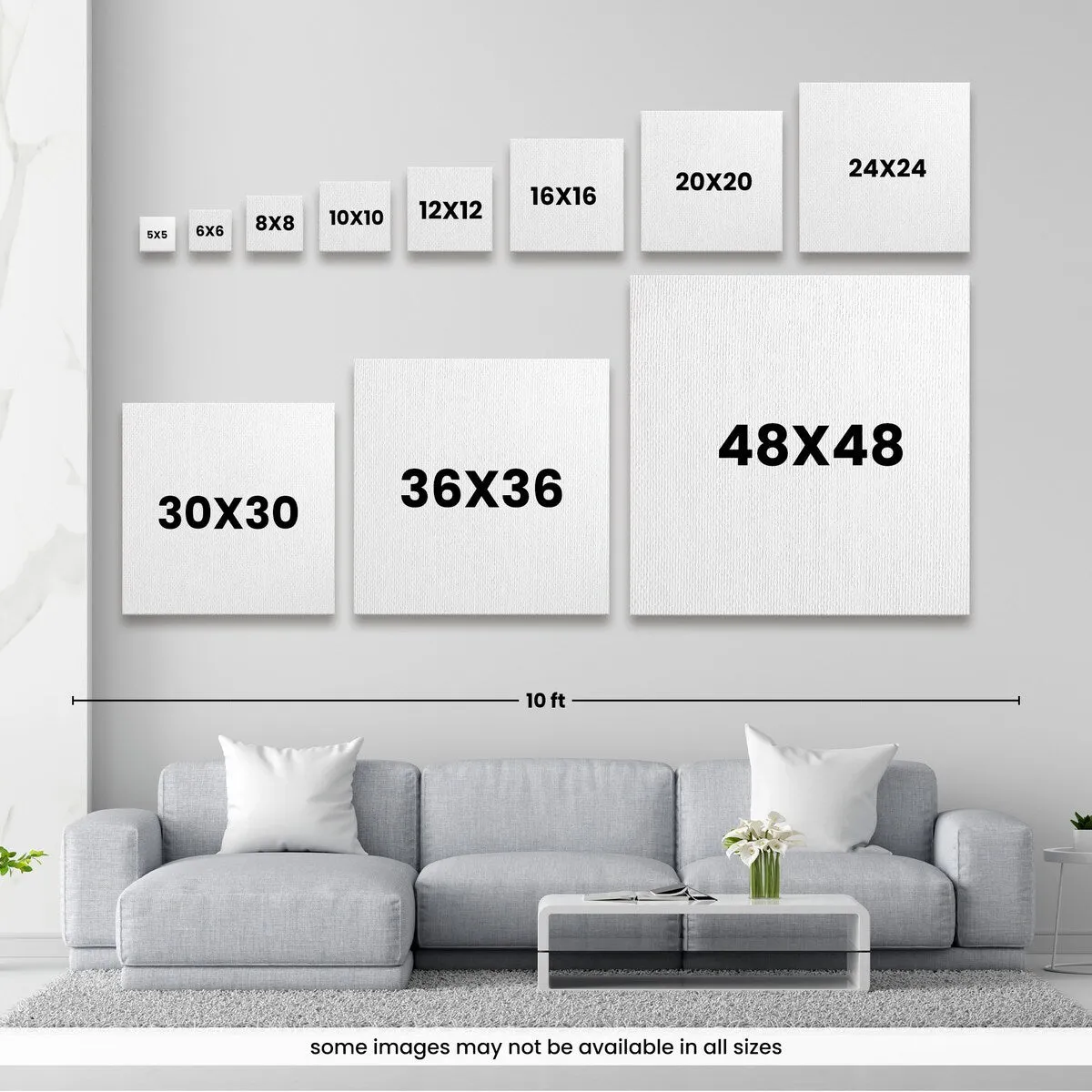 "Checkered Past 26" Canvas Wall Art