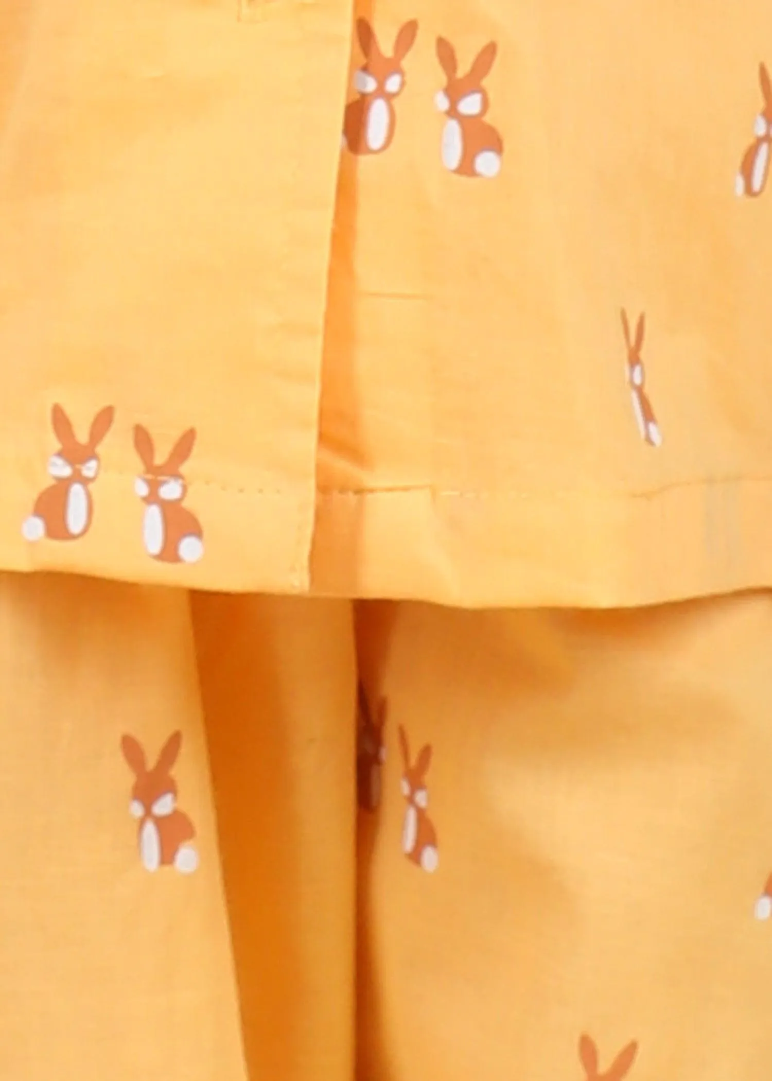 Rabbie Honey Half Sleeves Cotton Girl's Nightsuit (1-12 Yrs)