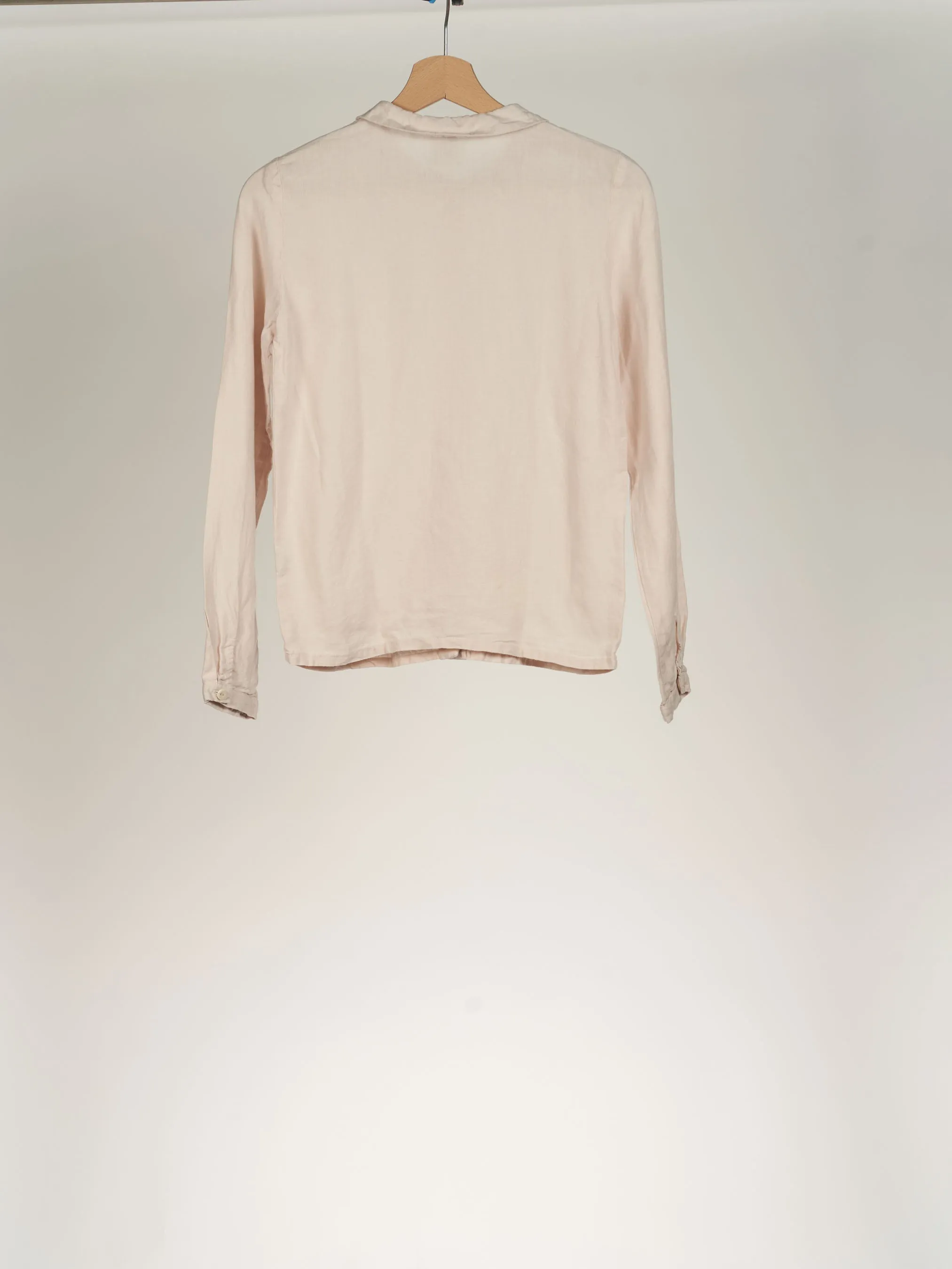 Seashell White Classic Shirt, Long Sleeves