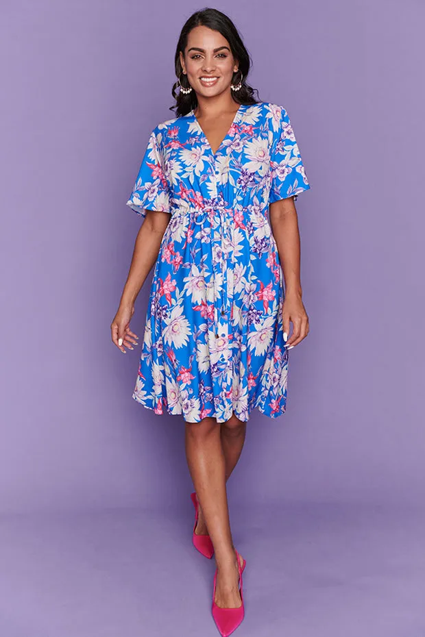 Siena Red Drop Dress