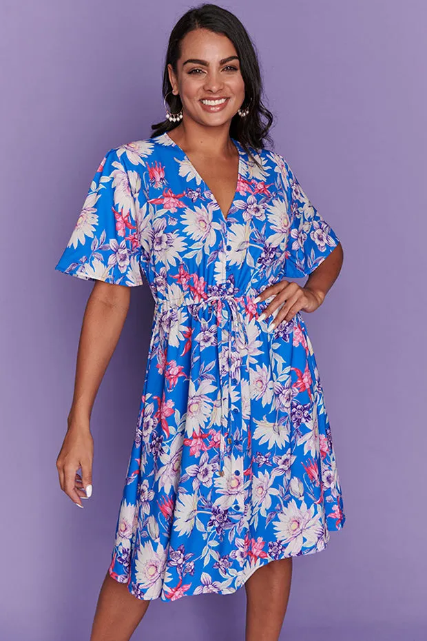 Siena Red Drop Dress