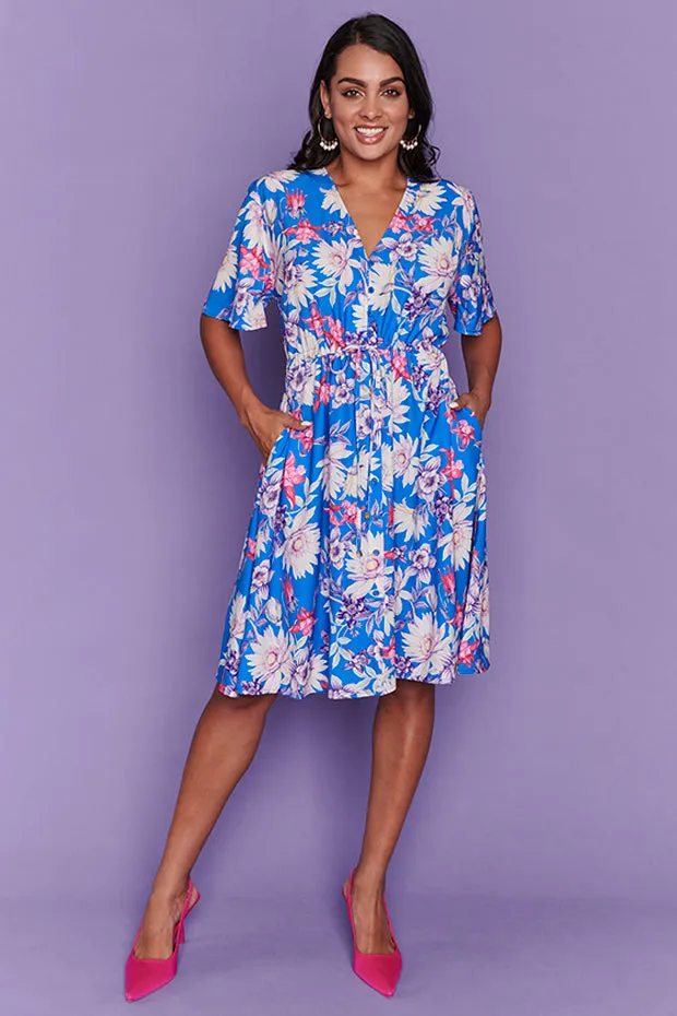 Siena Red Drop Dress