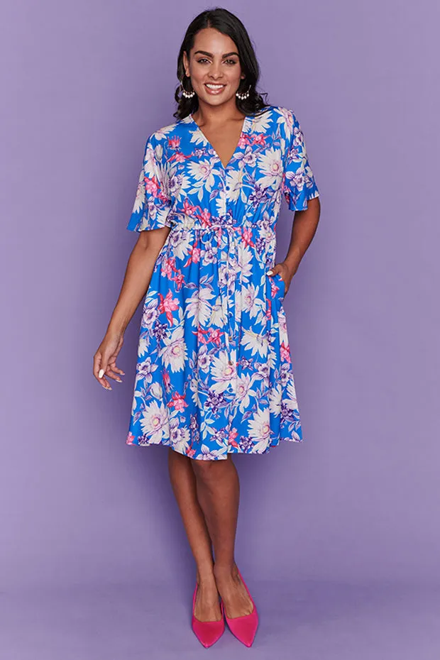Siena Red Drop Dress