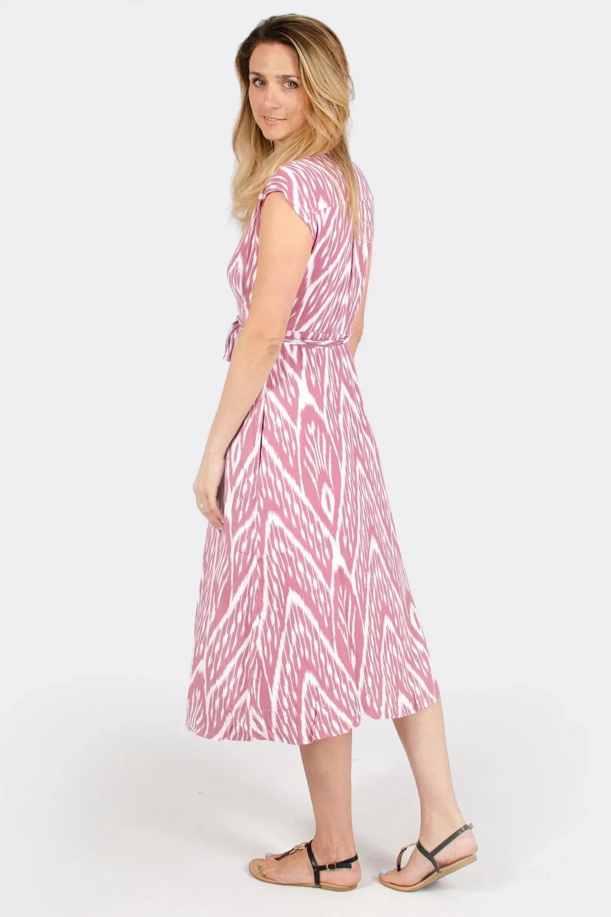 Sleeveless Button Down Dress