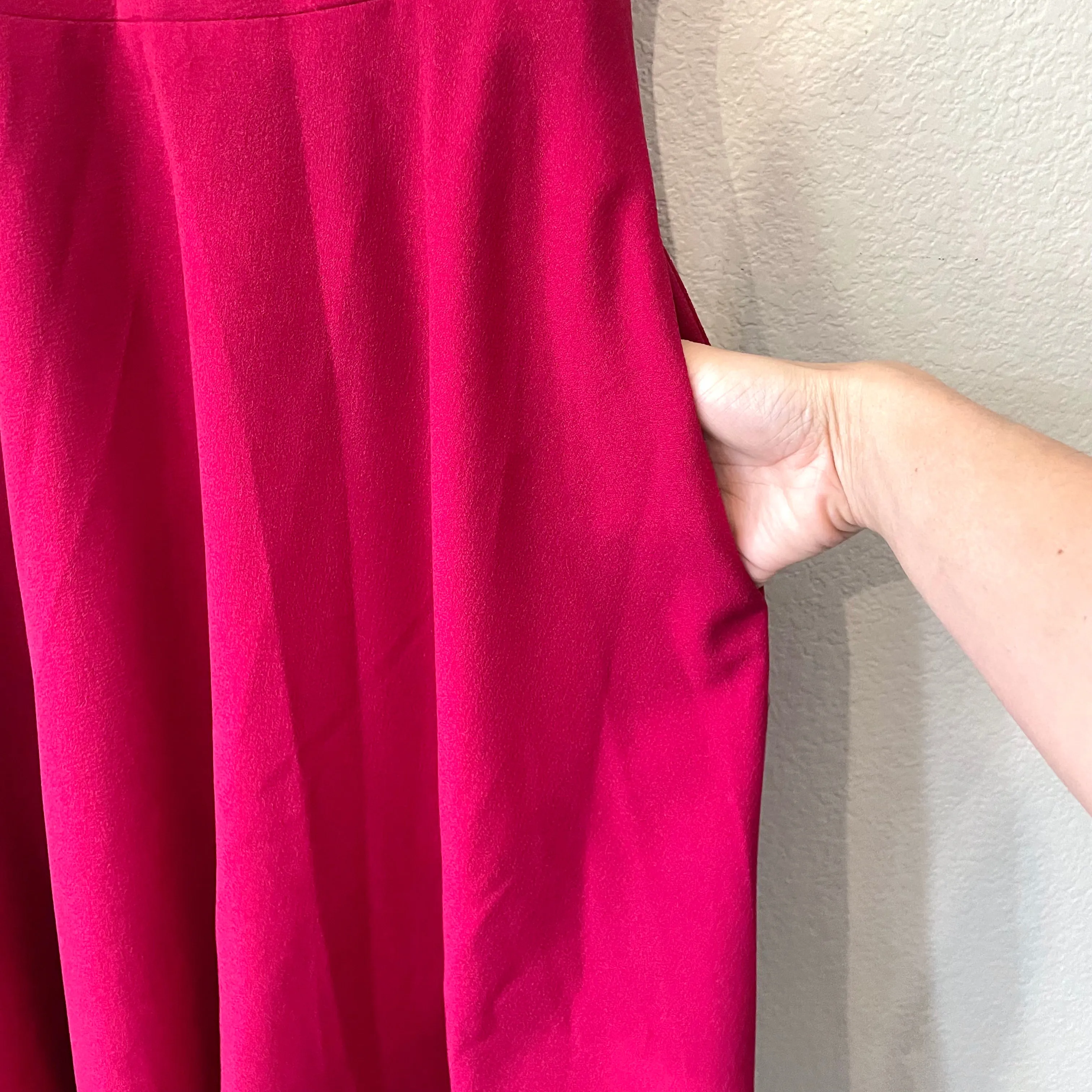 Sleeveless V-Neck Dress