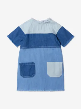 Stella McCartney Girls Cotton Denim Tonal Dress