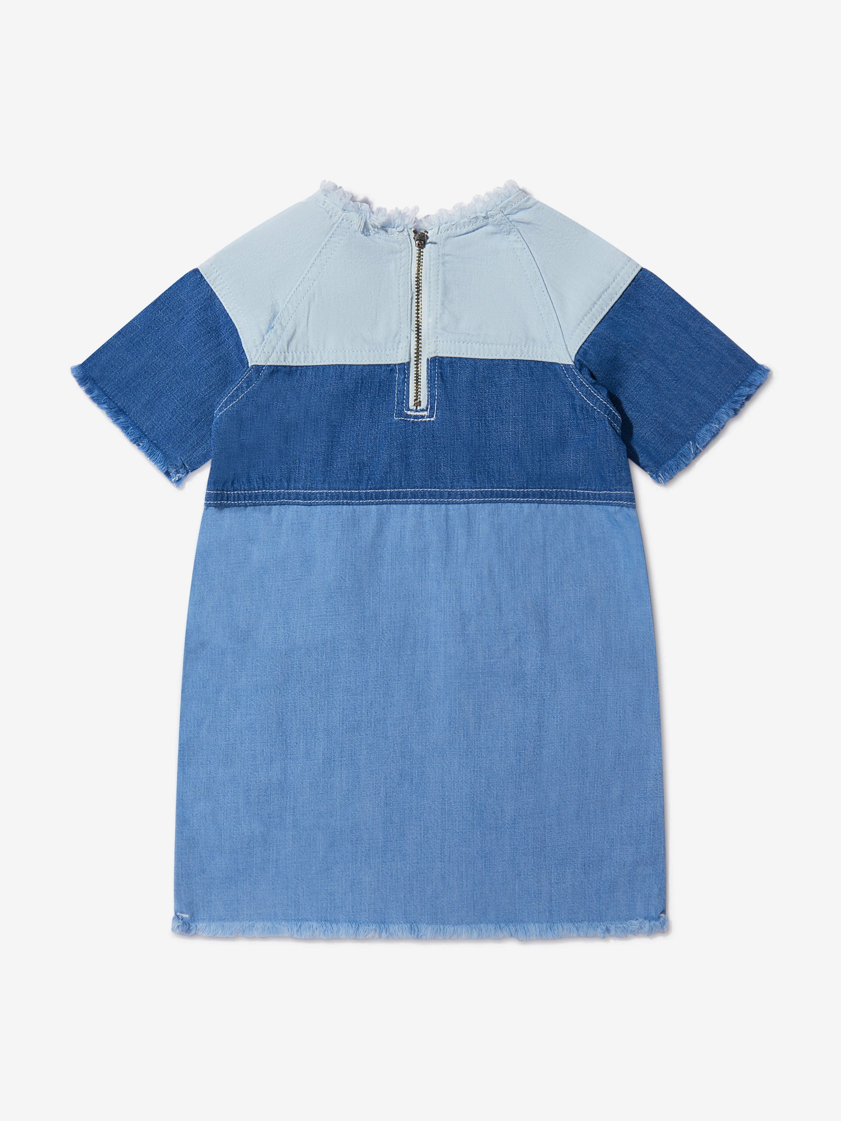 Stella McCartney Girls Cotton Denim Tonal Dress