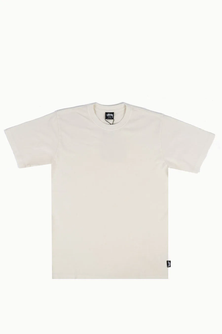 STUSSY PIGMENT DYED CREW NATURAL