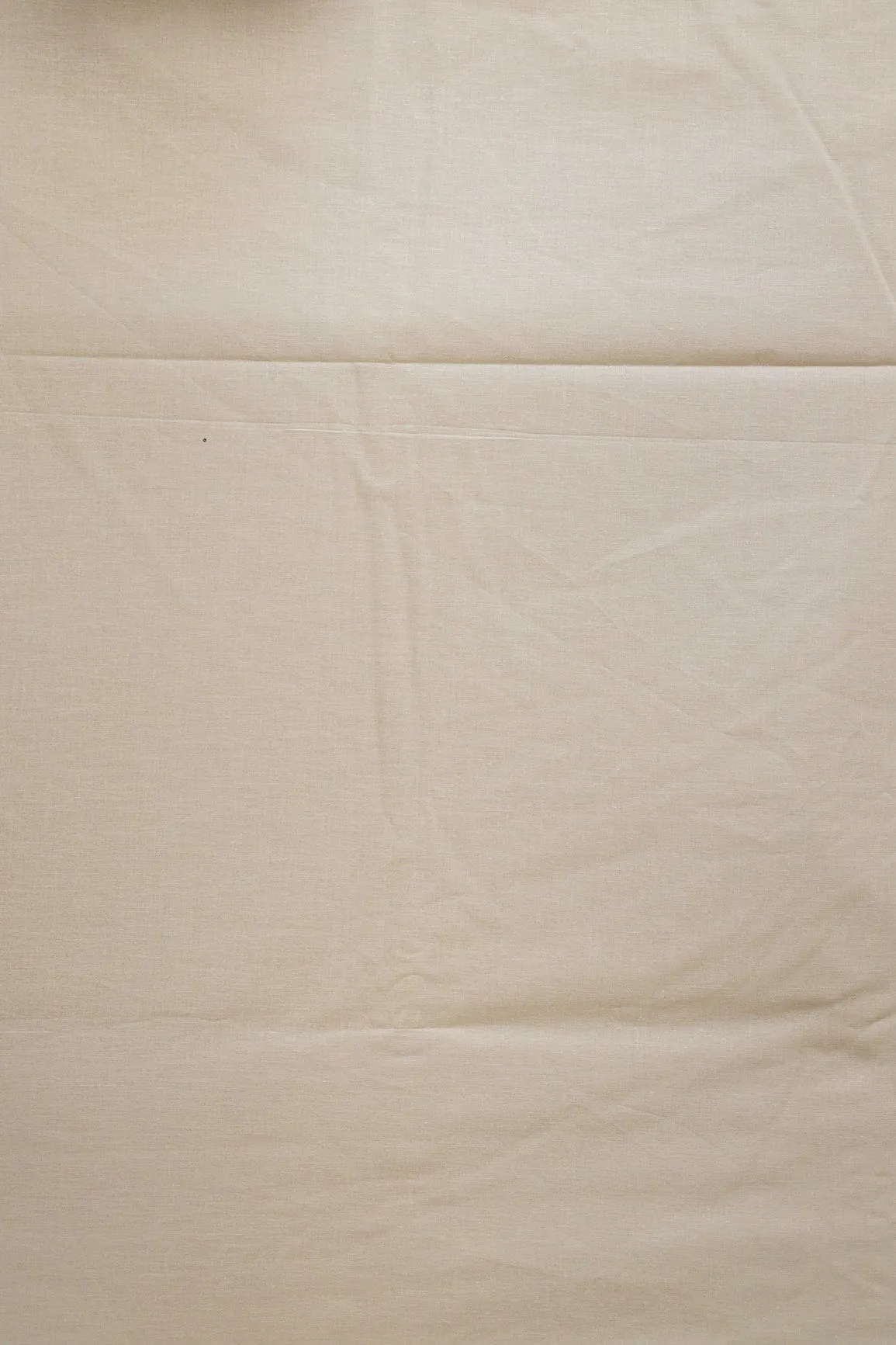 Tan Beige Dyed Pure Cotton Fabric
