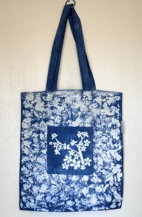 Tote Bag - Indigo/Clay Paste Resist