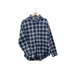 Vintage 2000's L.L. Bean Checkered Button Up Flannel Shirt
