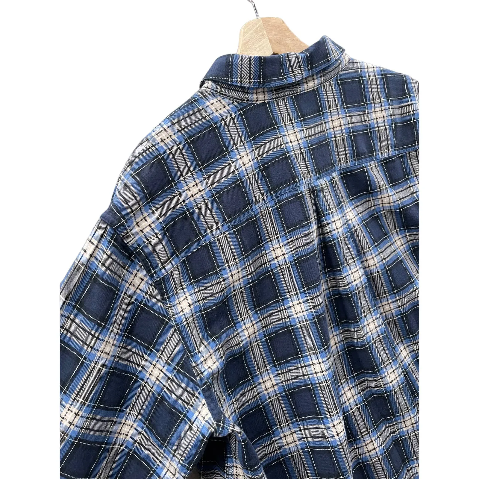 Vintage 2000's L.L. Bean Checkered Button Up Flannel Shirt