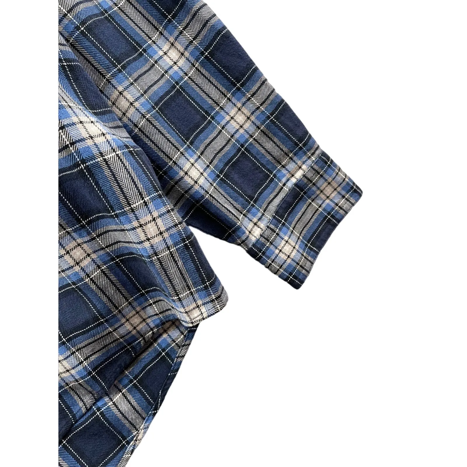 Vintage 2000's L.L. Bean Checkered Button Up Flannel Shirt