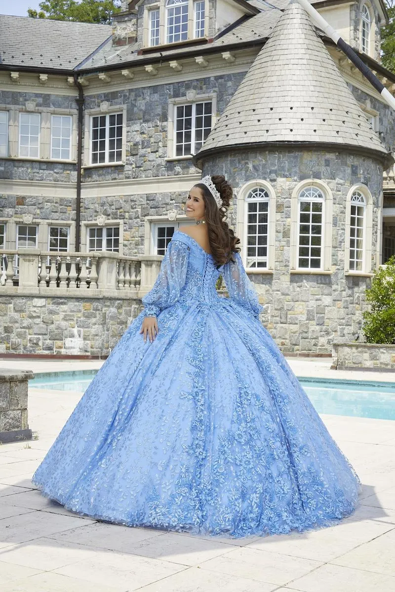 Vizcaya by Morilee Bishop Sleeve Quince Dress 89411