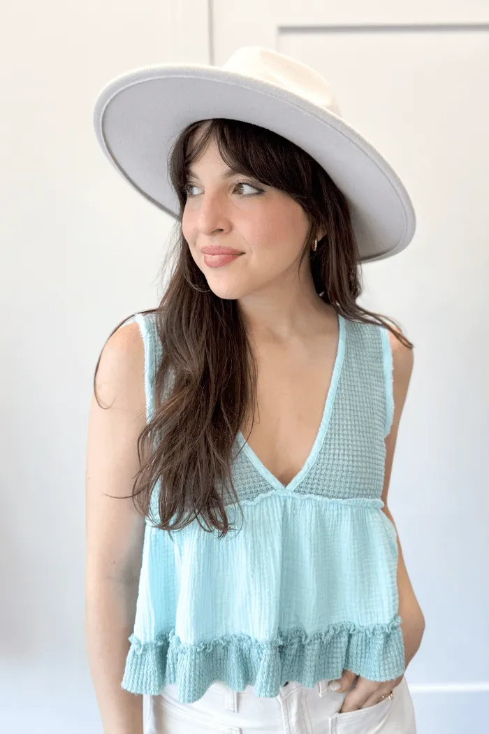 Western Concho Chain Fedora