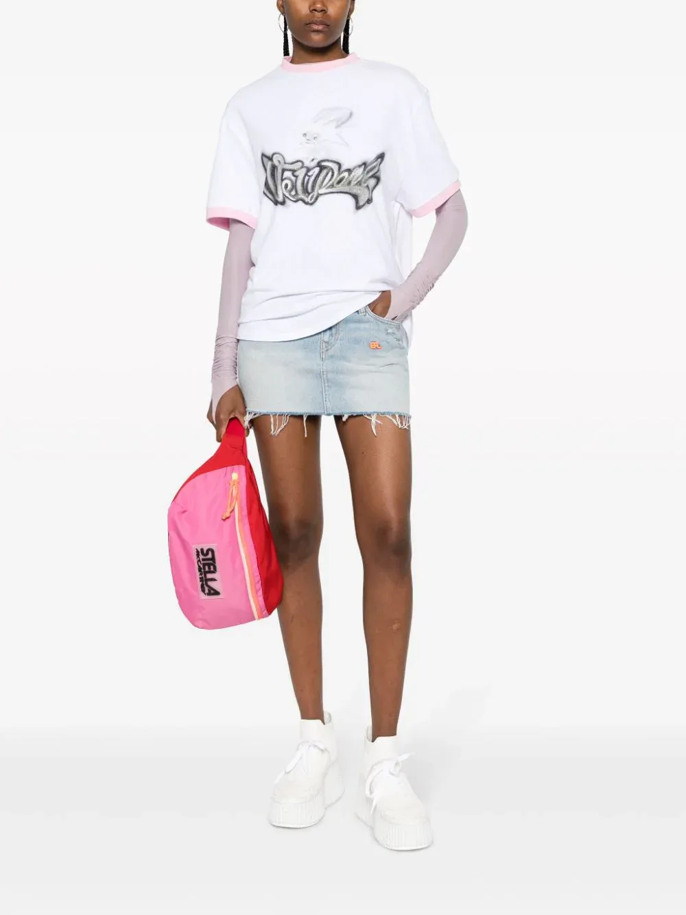 Womens Levis Mini Woven Skirt