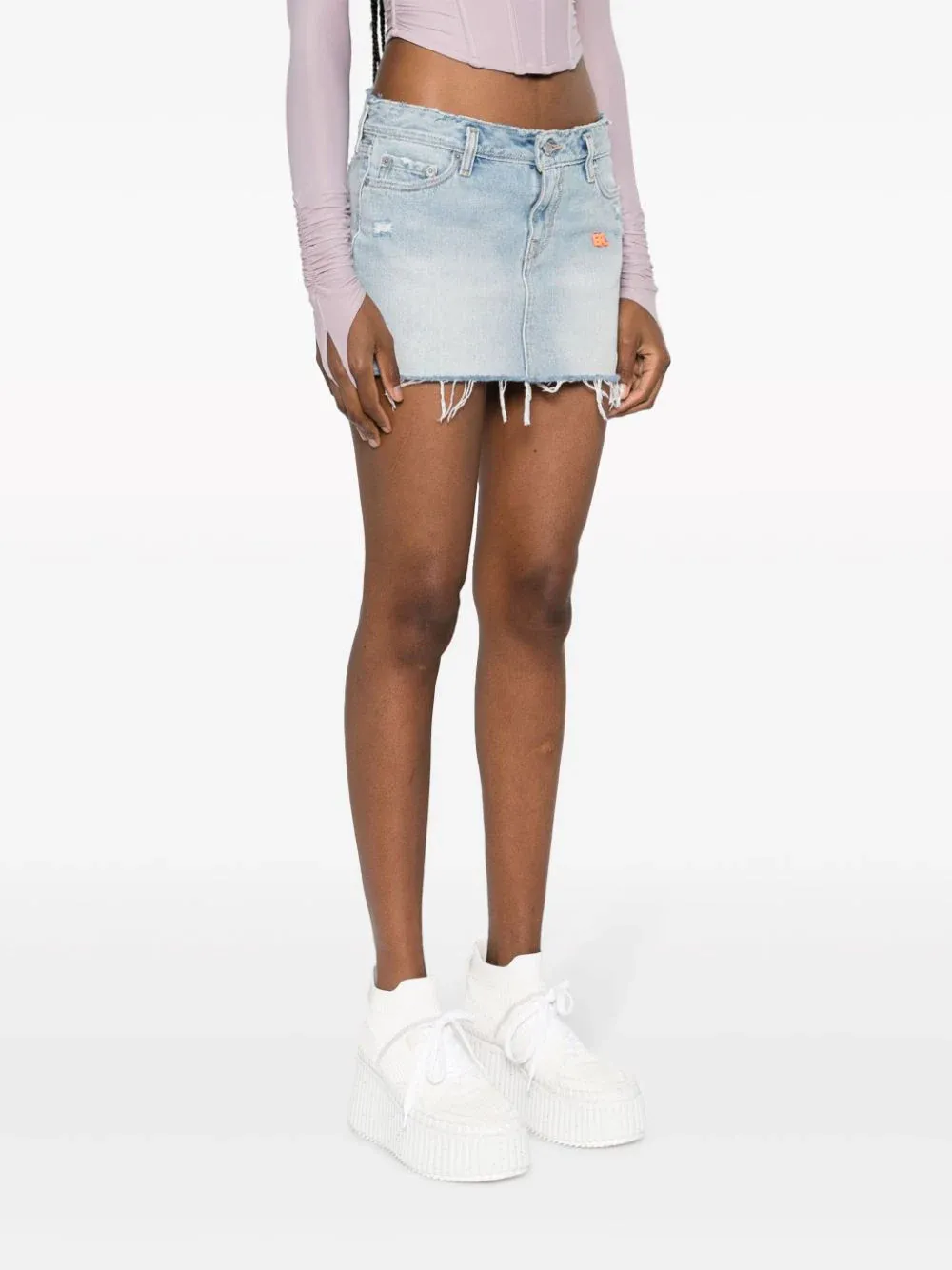 Womens Levis Mini Woven Skirt