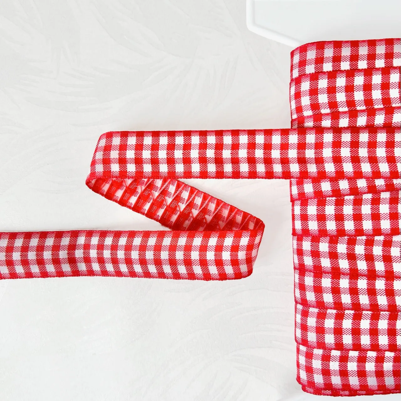 Woven Checkered Ribbon